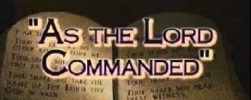 Lev8 as the Lord commanded